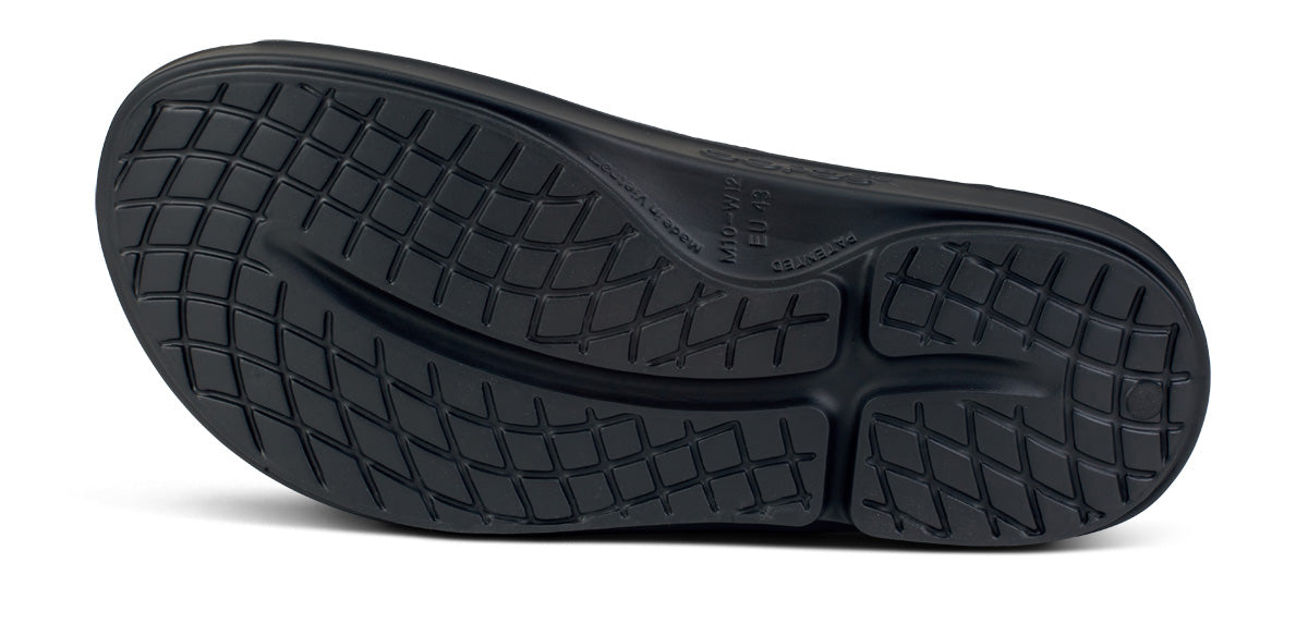 FJ X OOFOS Women's OOahh Sport Slide Sandal - Black - Image 7
